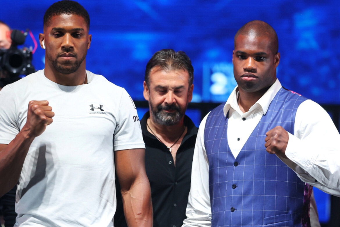 Daniel Dubois defende o cinturão dos pesos pesados da IBF contra Anthony Joshua em setembro (Foto: DAZN Boxing/Divulgação)