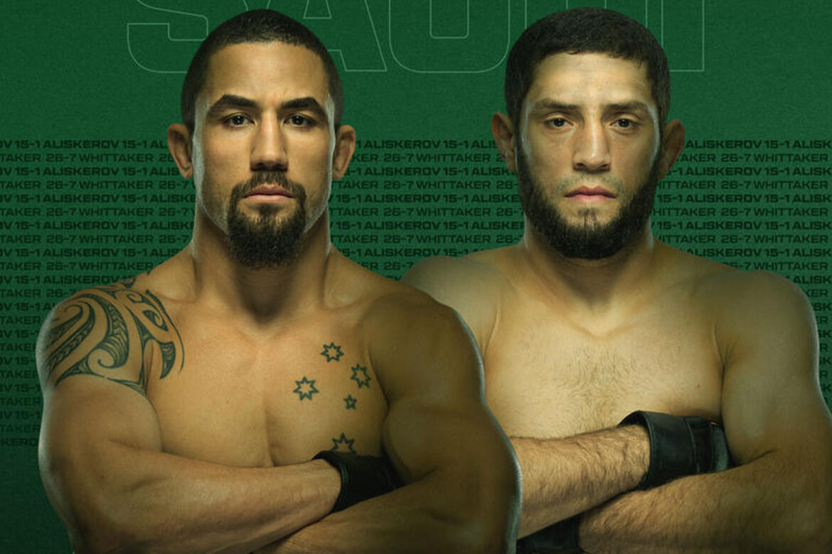 UFC Arábia Saudita (Foto: UFC/Divulgação)