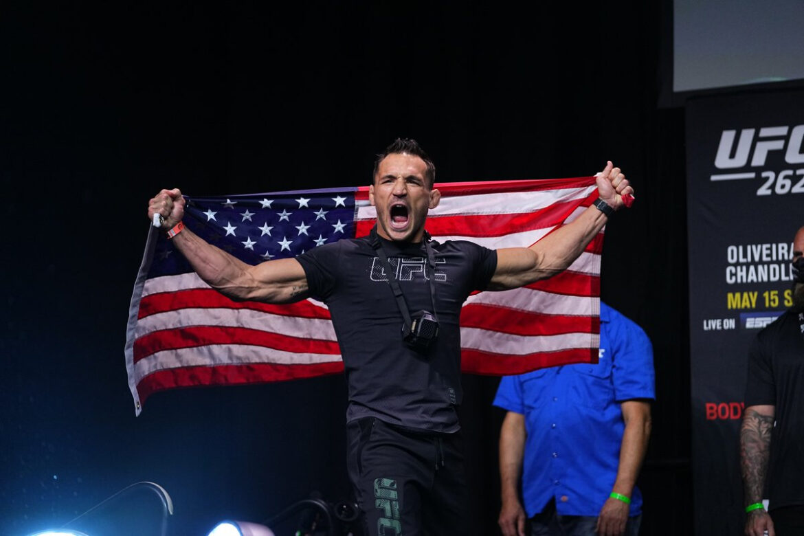 Michael Chandler segue focado em enfrentar Conor McGregor (Foto: UFC/Divulgação/Twitter)