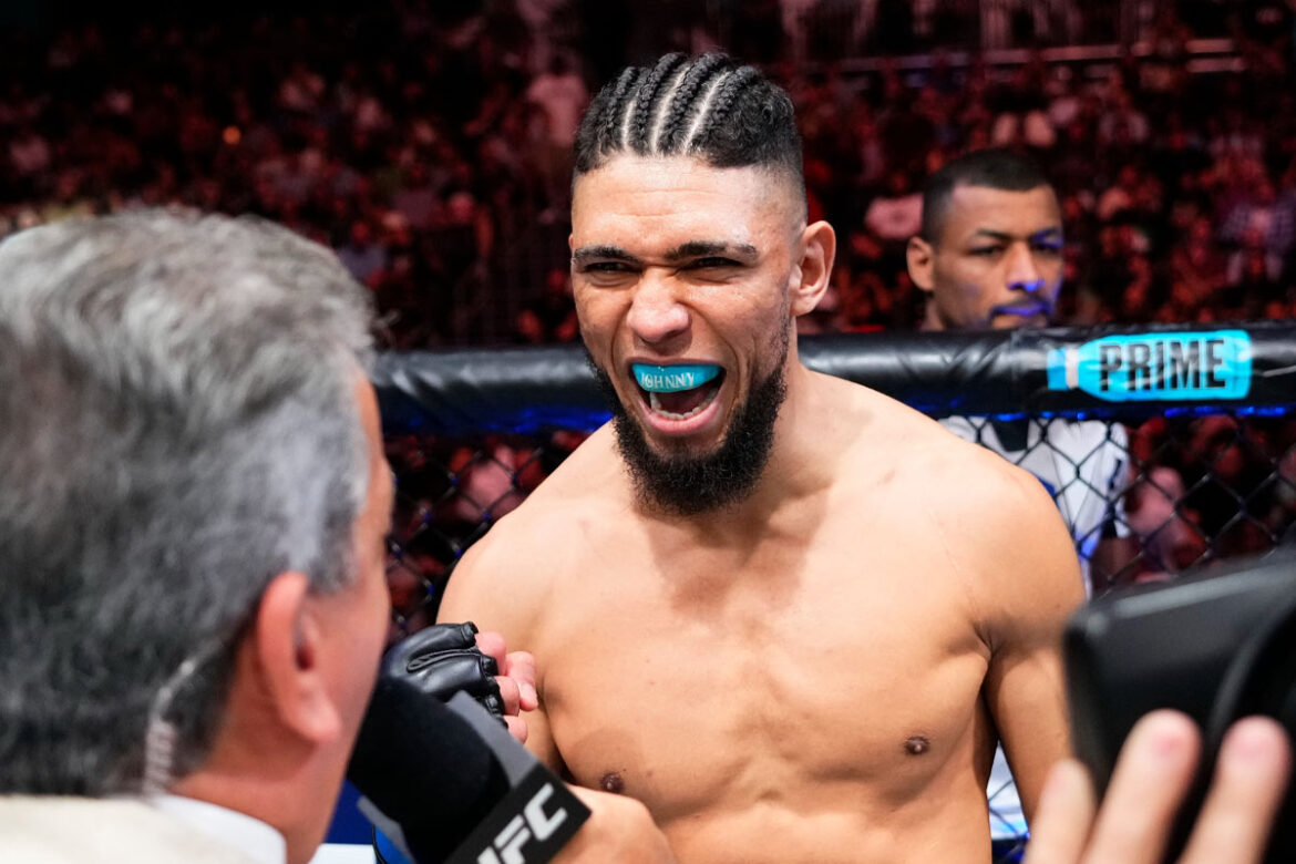 Johnny Walker busca redenção contra lutador uzbeque no UFC 311 (Foto: UFC/Divulgação/Twitter)